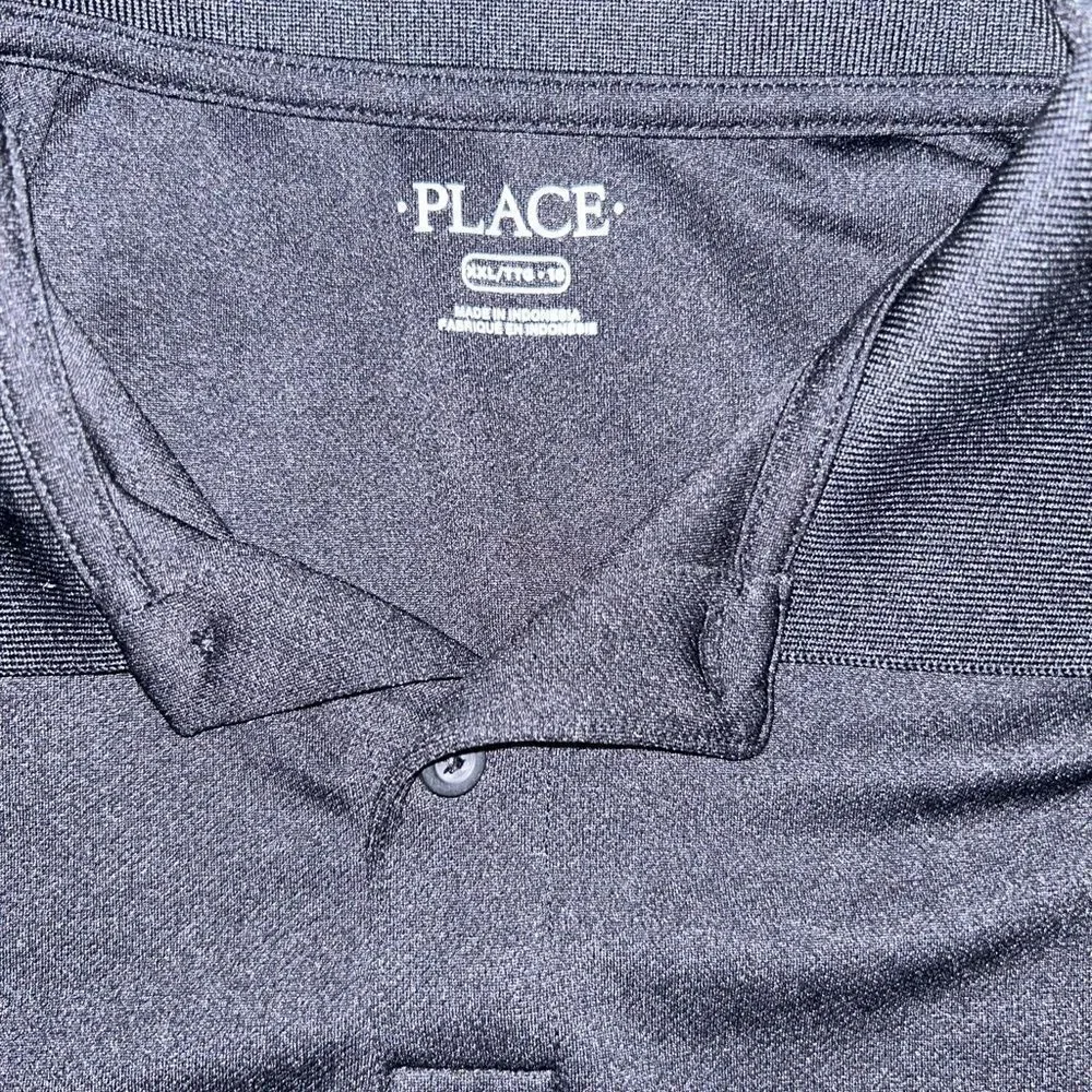 Polo black boys shirt size XXL